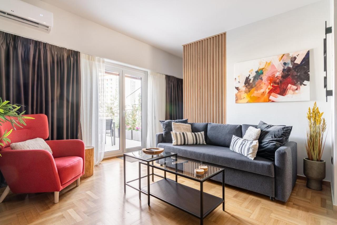 Athena Blue Lux Apartments 2Br 2Ba With City Skyline View, Near Kolonaki Αθήνα Εξωτερικό φωτογραφία