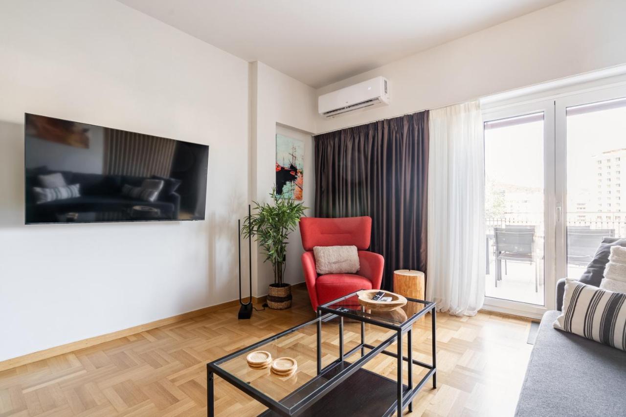 Athena Blue Lux Apartments 2Br 2Ba With City Skyline View, Near Kolonaki Αθήνα Εξωτερικό φωτογραφία