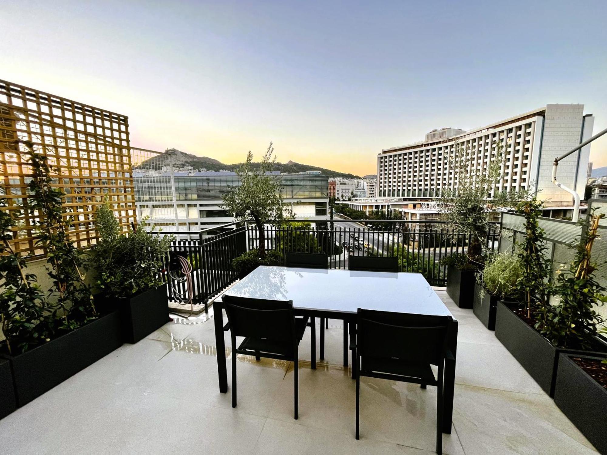 Athena Blue Lux Apartments 2Br 2Ba With City Skyline View, Near Kolonaki Αθήνα Εξωτερικό φωτογραφία